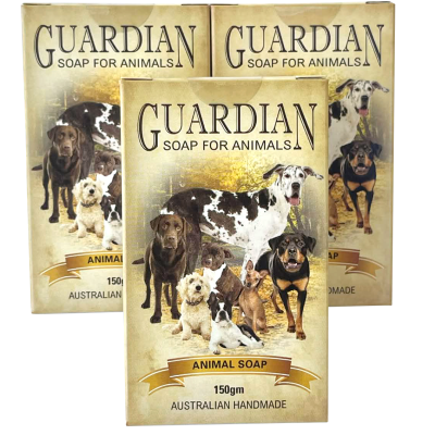 3 Bar Pack Guardian Animal Dog Soap